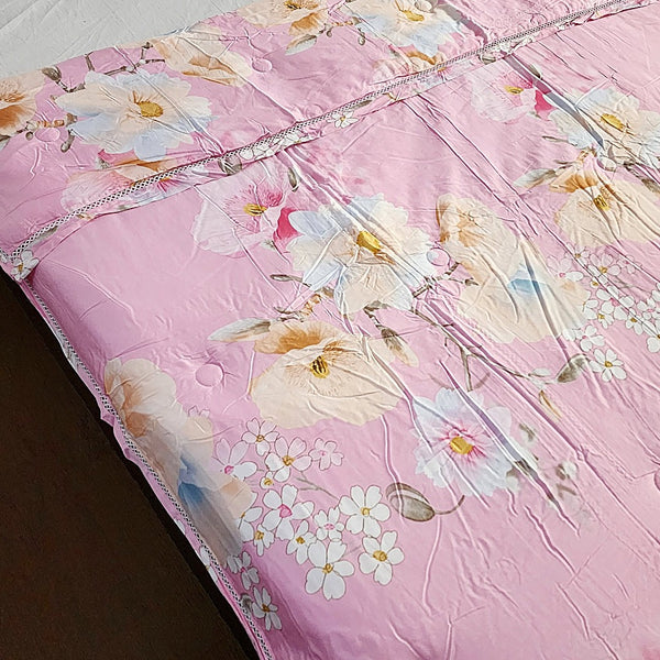 Pink Love Single Comforter