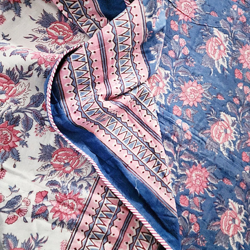 Floral Beauty Single Hand Blocked Dohar