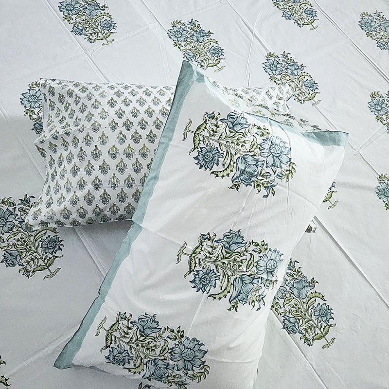 Block Print Bed Sheet - Beauty Sleep