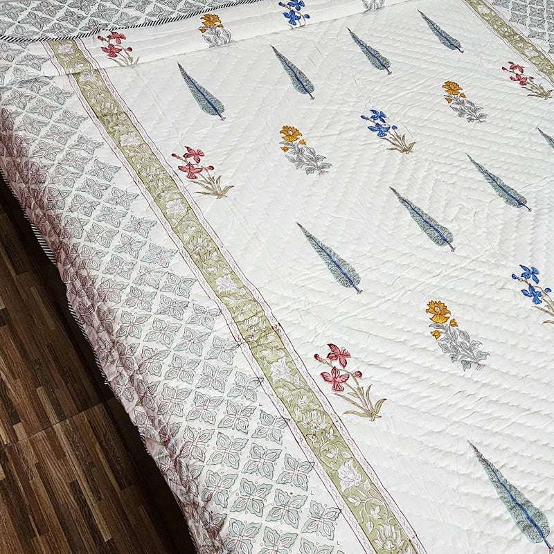 Royal Treat Single Hand Blocked Quilt
