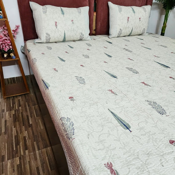 The Ultimate   - Hand Blocked Quilted Bedcover