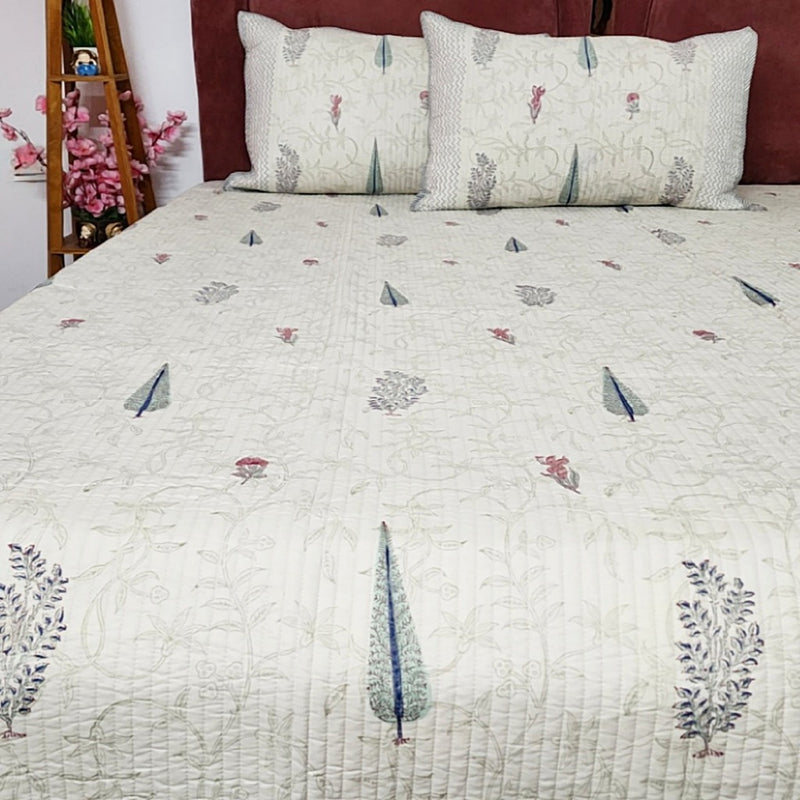 The Ultimate   - Hand Blocked Quilted Bedcover