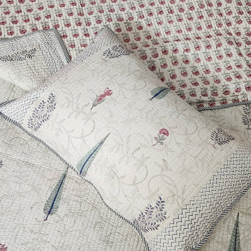 The Ultimate   - Hand Blocked Quilted Bedcover