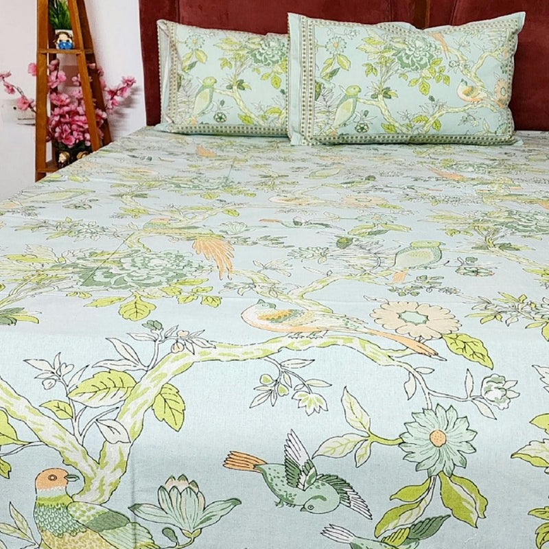 Floral Freak Cotton Bedsheet