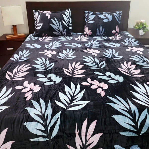 Leafy Way Warm Bedsheet