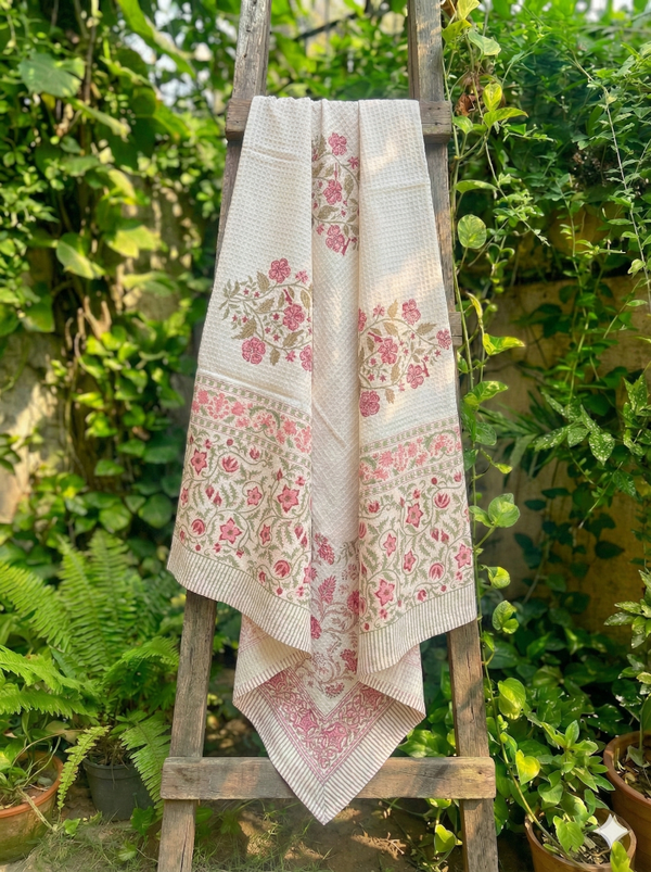 Beauty Redefined Hand Blocked Bath Towel