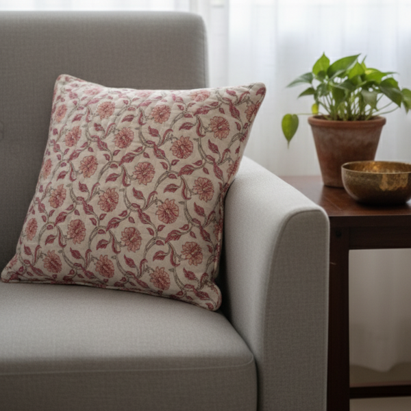 Home Comfort - Reversible Quilted Cushion Cover