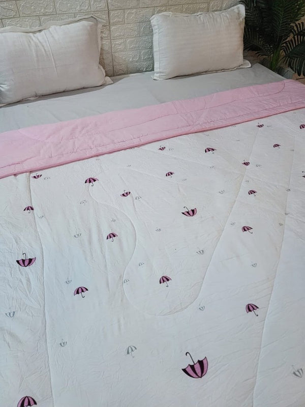 Umbrella Print - Kids Comforter
