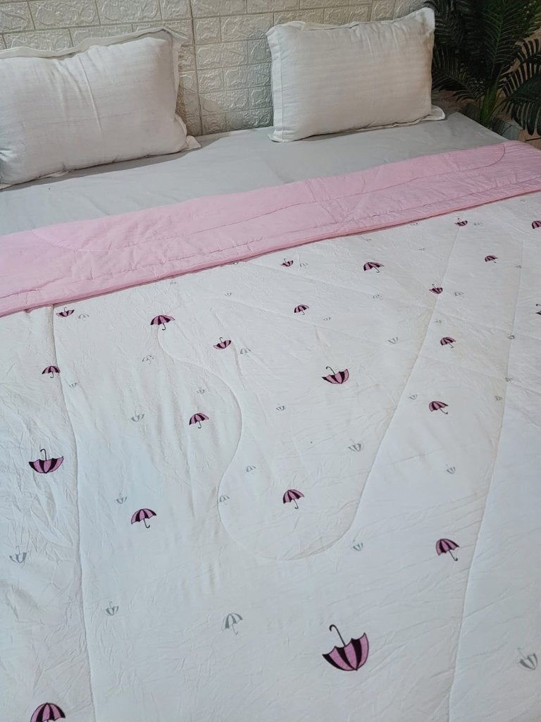 Umbrella Print - Kids Comforter