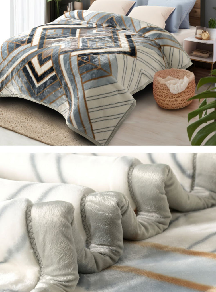 Geometrical Print - Winter Blanket