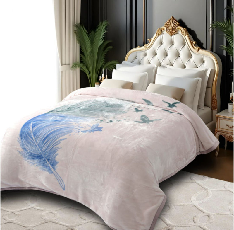 Feather Love - Winter Blanket