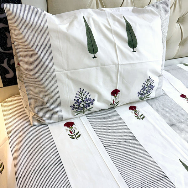 Cypress Charm - Block Print Sheet Set