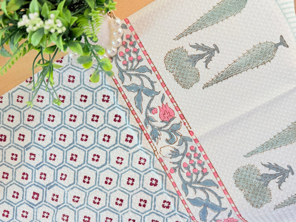 Cypress Love Hand Blocked Hand Towel