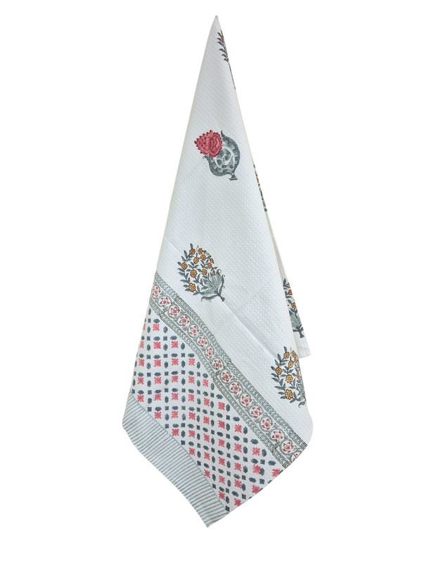 Nature Love Hand Blocked Towel