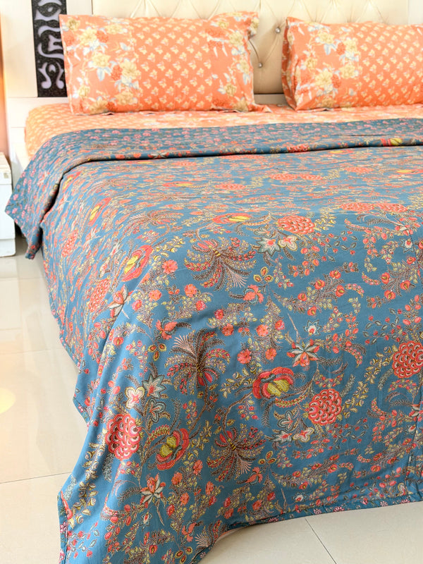 Cotton Dohar Online - Mulmul Single or Double Bed Dohar – Elite Furnishing
