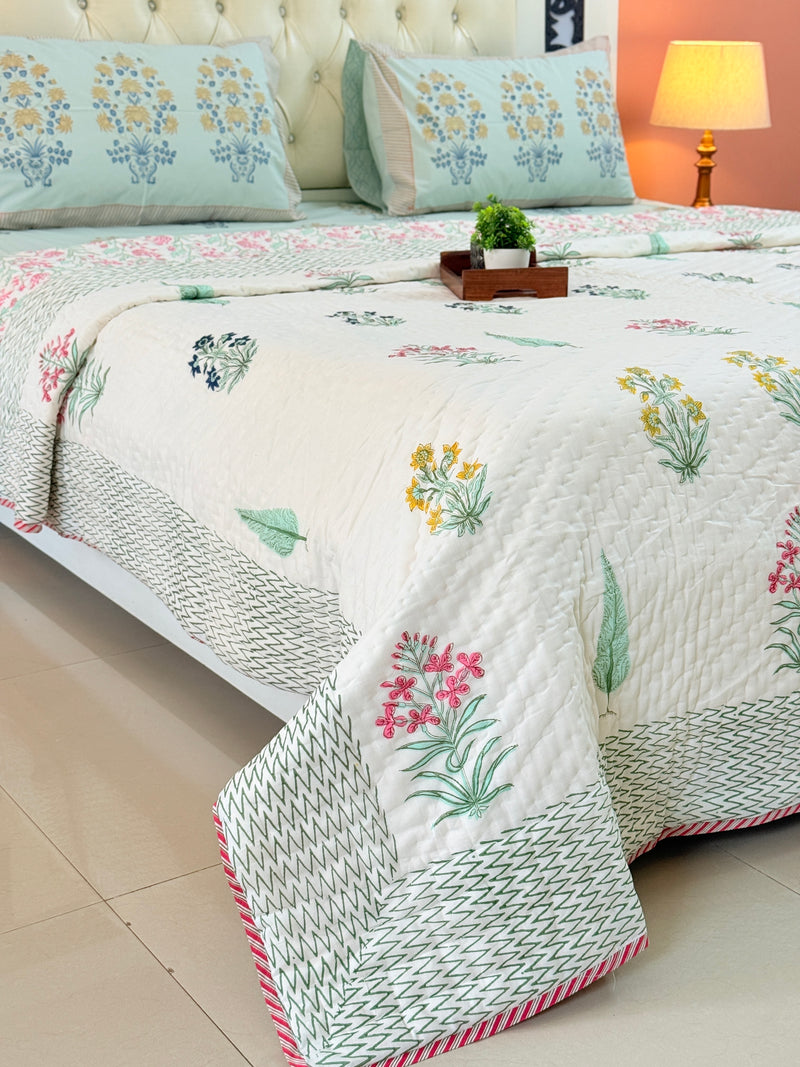 Crafted Love Double Hand Blocked Quilt