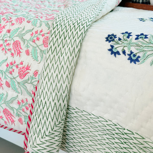 Crafted Love Double Hand Blocked Quilt