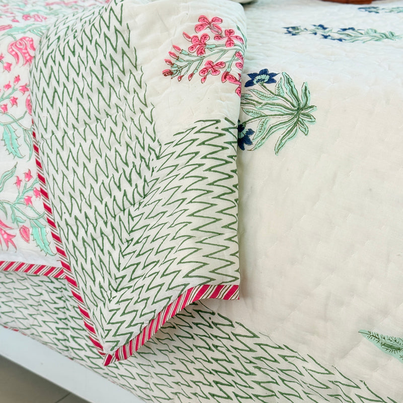 Crafted Love Double Hand Blocked Quilt