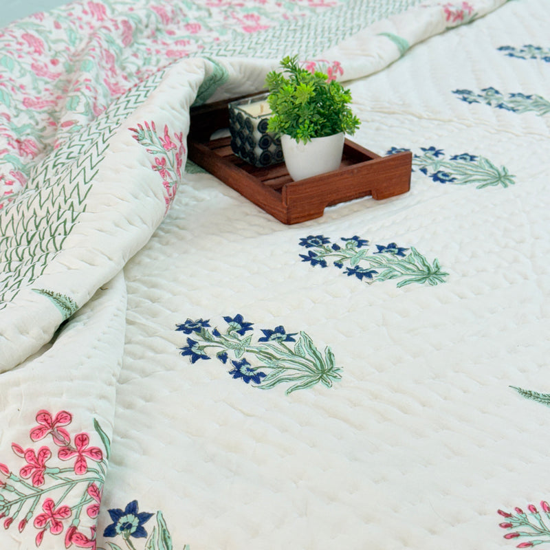 Crafted Love Double Hand Blocked Quilt