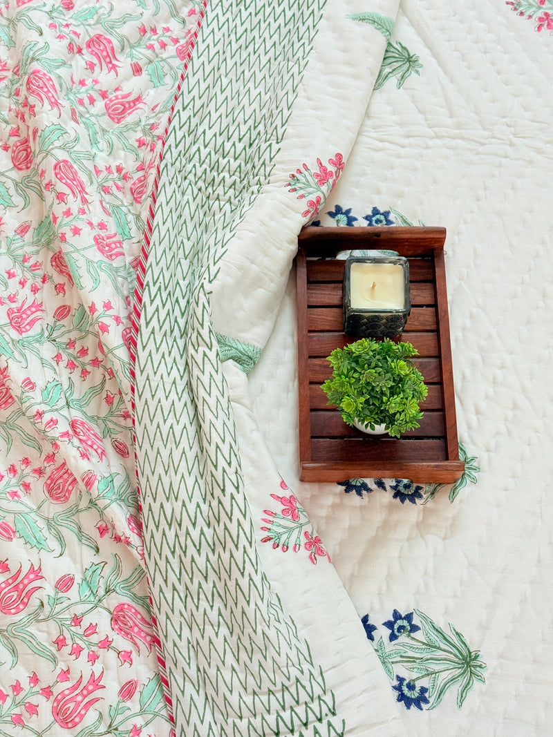 Crafted Love Double Hand Blocked Quilt