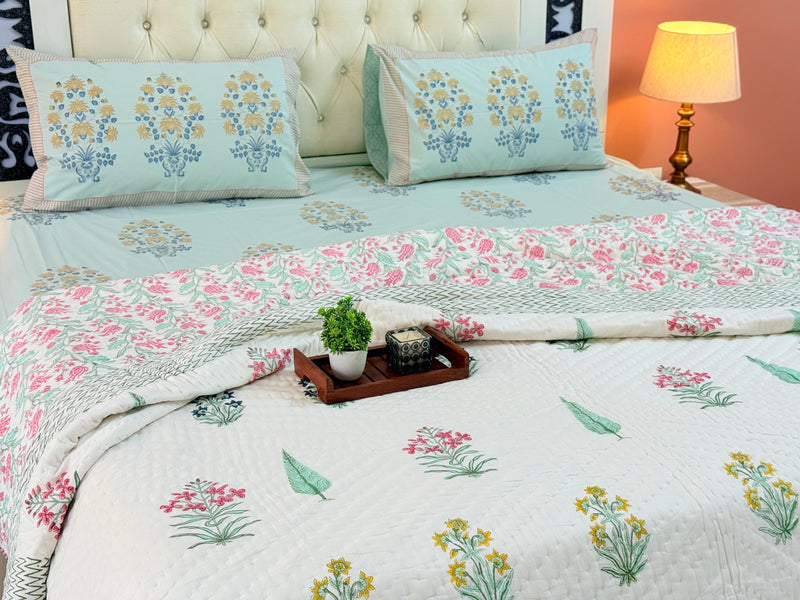 Crafted Love Double Hand Blocked Quilt