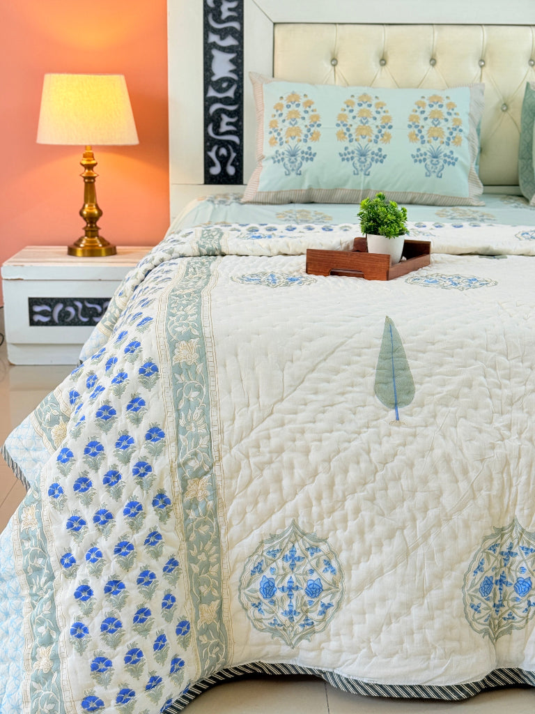 Stay Warm Single Hand Blocked Quilt