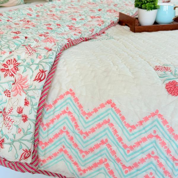 Bloomnest Hand Blocked Quilt