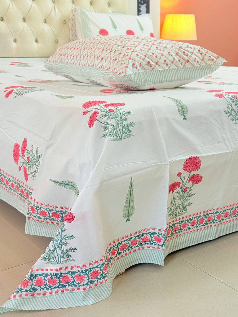 Bagh-e-Charm Hand Blocked Sheet