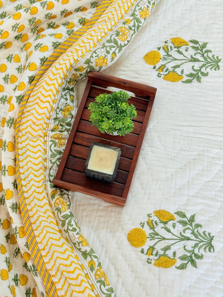 Shobhita Single Hand Blocked Quilt