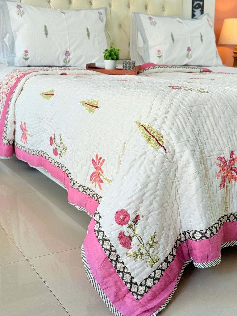 The Ultimate Beauty - Single Hand Blocked Quilt