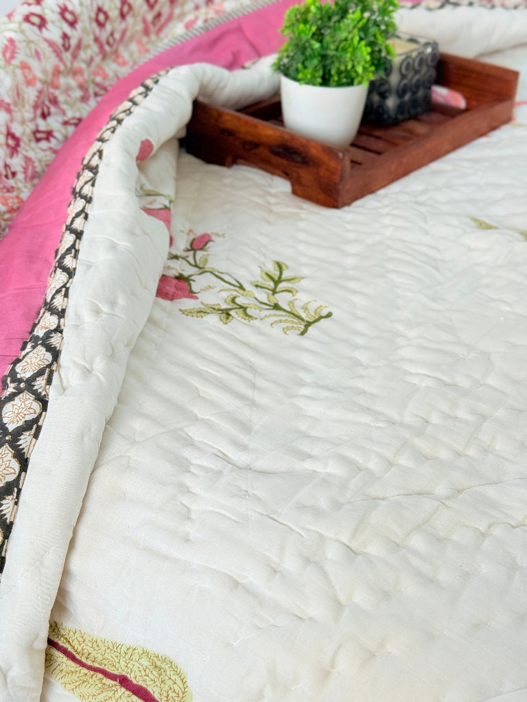 The Ultimate Beauty - Single Hand Blocked Quilt