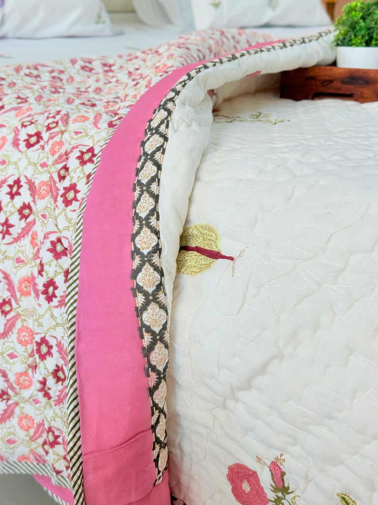 The Ultimate Beauty - Single Hand Blocked Quilt