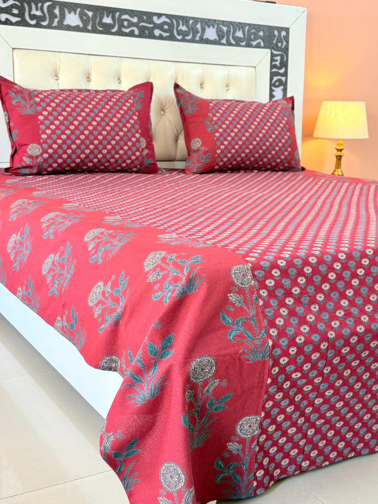 Noor-e-Kutch Ajrakh Bedsheet