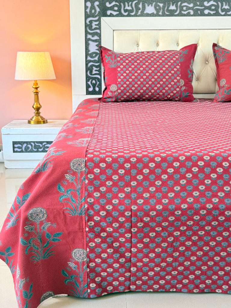 Noor-e-Kutch Ajrakh Bedsheet