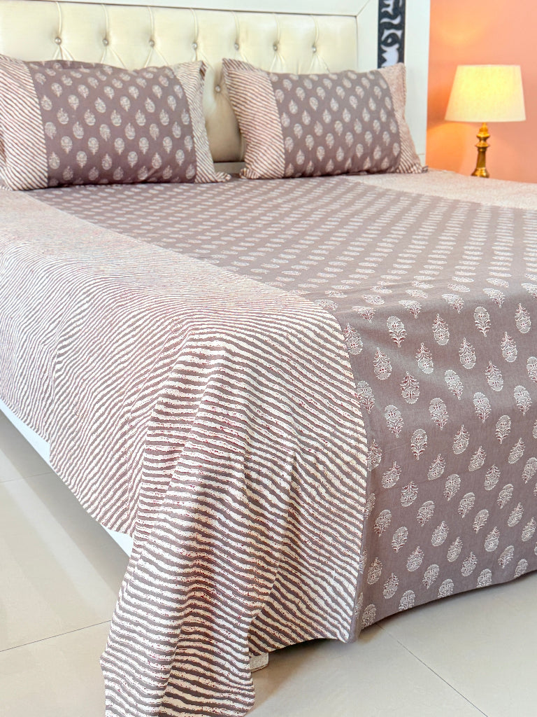 Saanjh Ajrakh Bedsheet