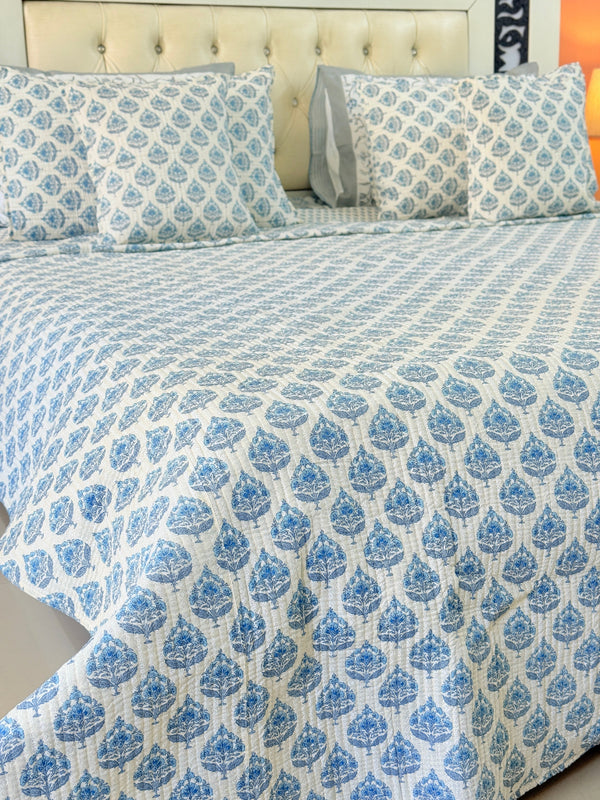 The Heirloom Edit - Hand Blocked Quilted Bedcover