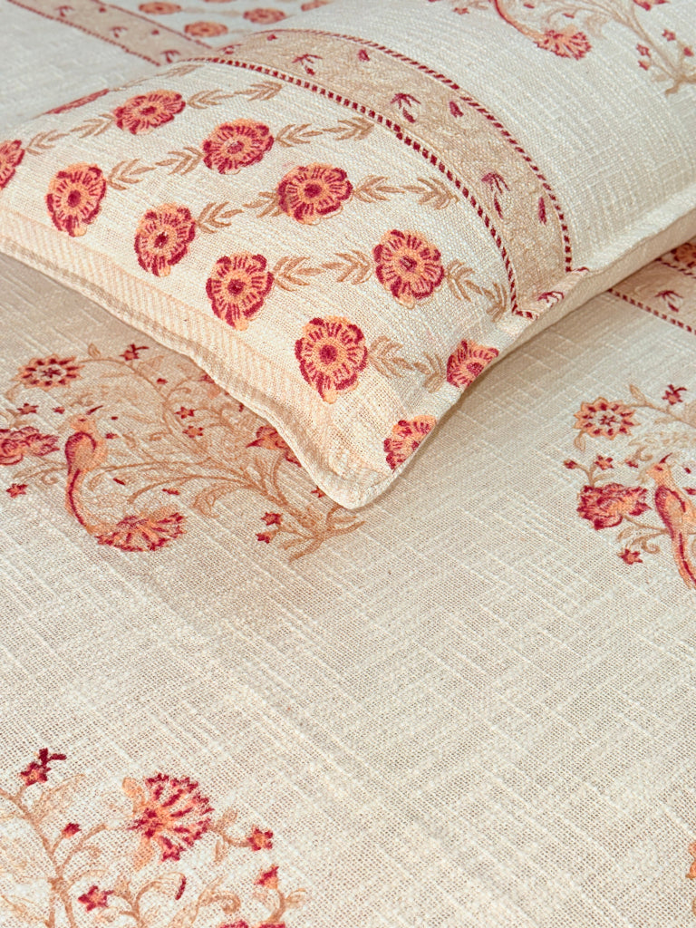 EarthKind Hand Blocked South Cotton Weave Bedcover