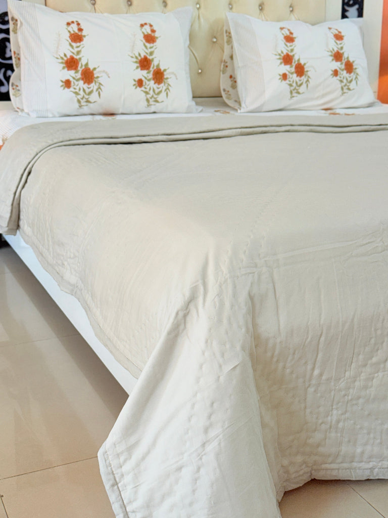 Nude Love Double Handcrafted Quilt