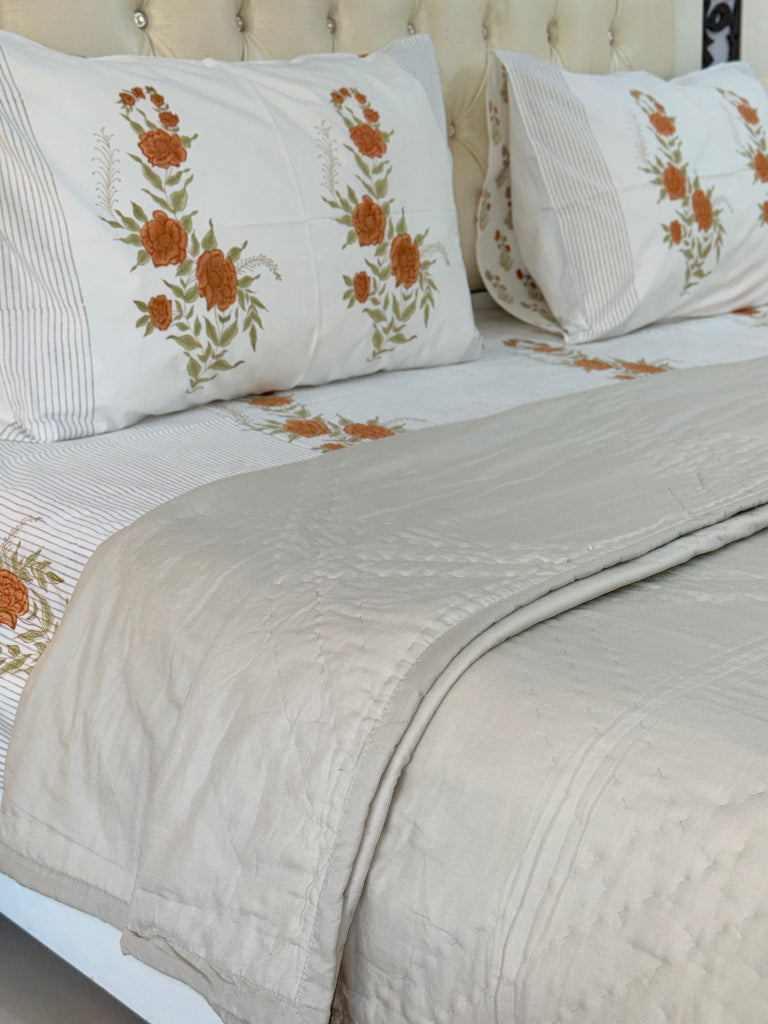 Nude Love Double Handcrafted Quilt