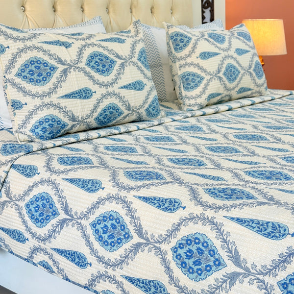 Pure Loom Ajrakh Quilted Bedcover
