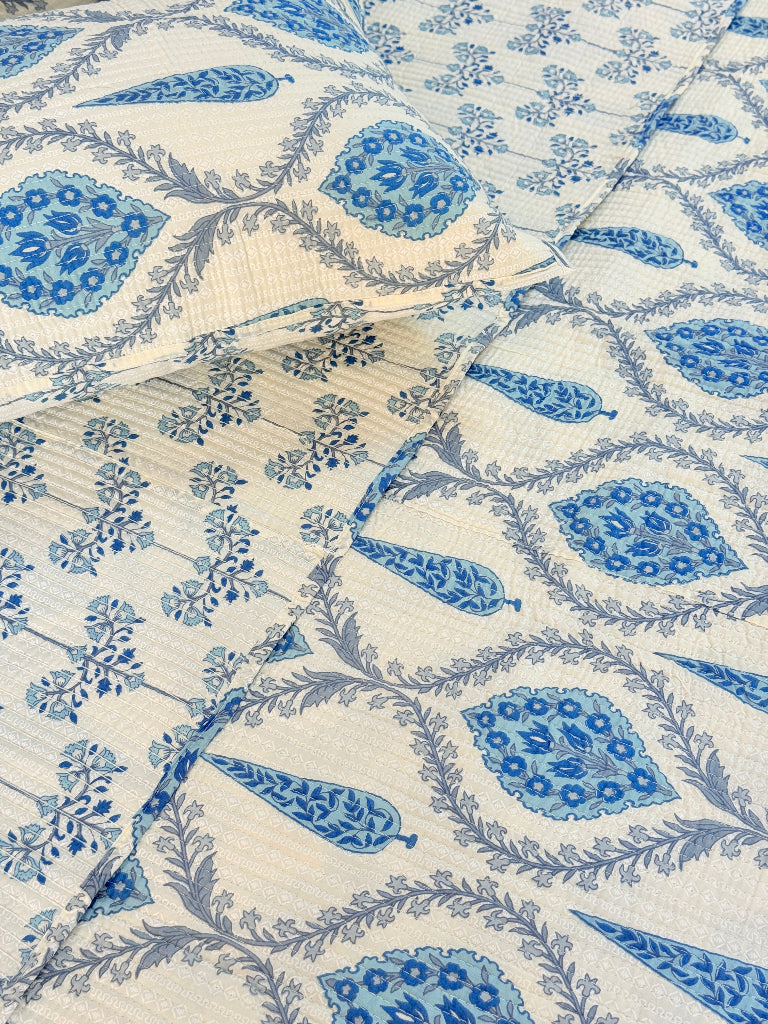 Pure Loom Ajrakh Quilted Bedcover