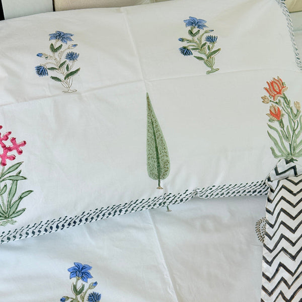 Bagh-e-Jannat Jaipuri Block Print Sheet