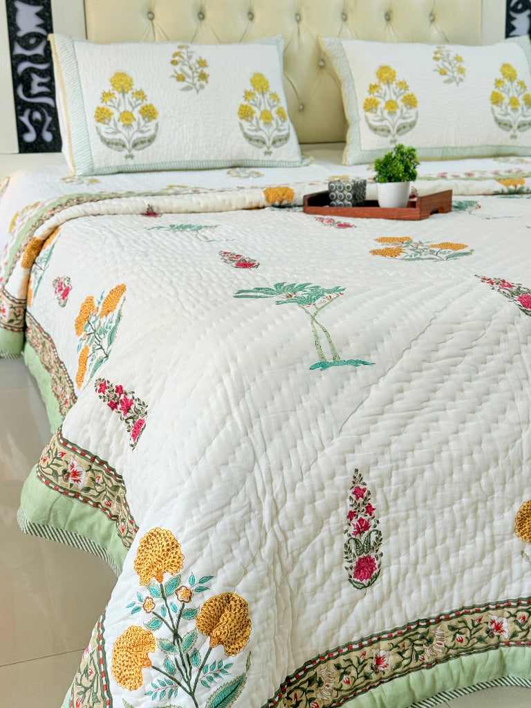 Crafted Comfort Single Hand Blocked Quilt