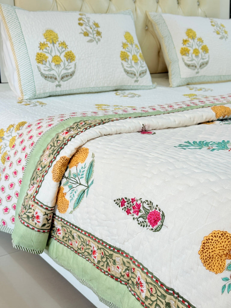 Crafted Comfort Single Hand Blocked Quilt