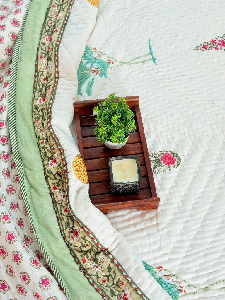 Crafted Comfort Single Hand Blocked Quilt