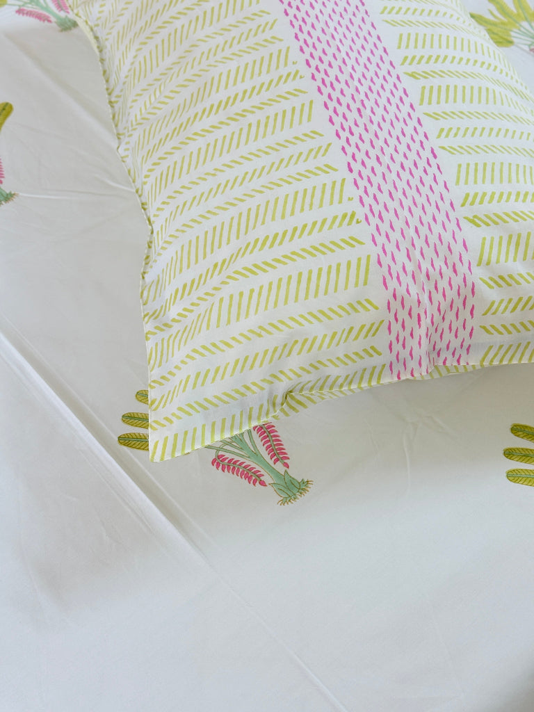 Feather Love Hand Blocked Sheet