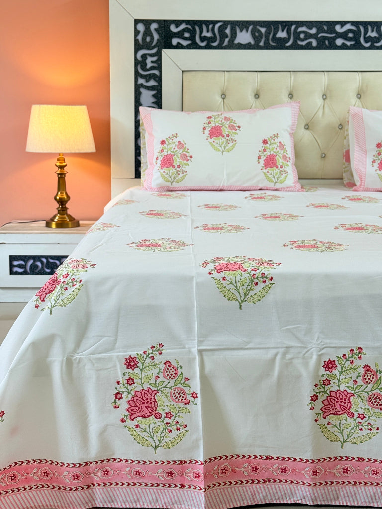 Magnificent Beauty - Hand Blocked Sheet