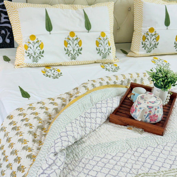 Shobhita Single Hand Blocked Quilt