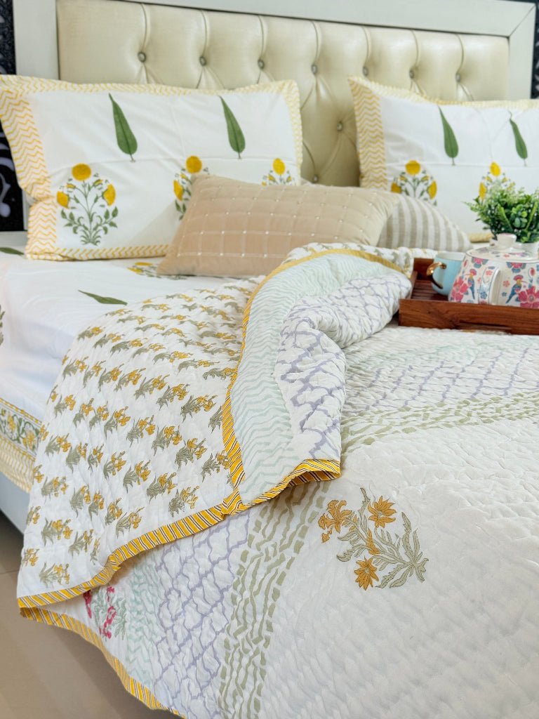 Shobhita Single Hand Blocked Quilt