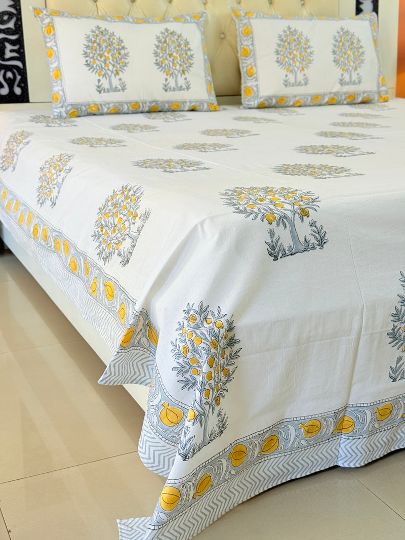 Golden Hour - Hand Blocked Sheet